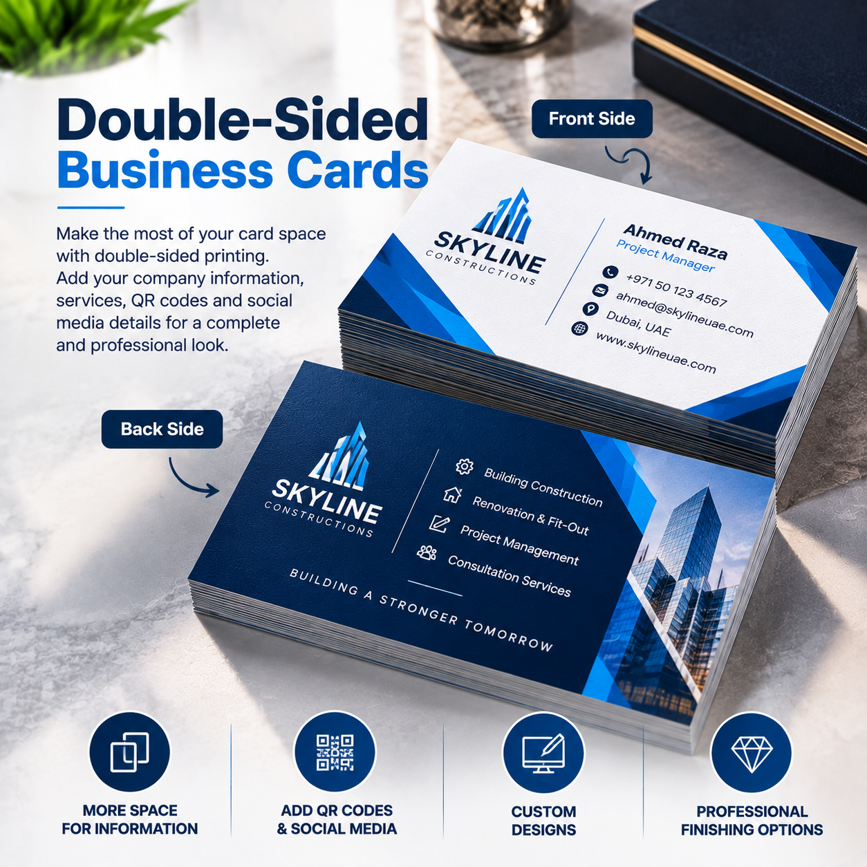 Double side Business Cards