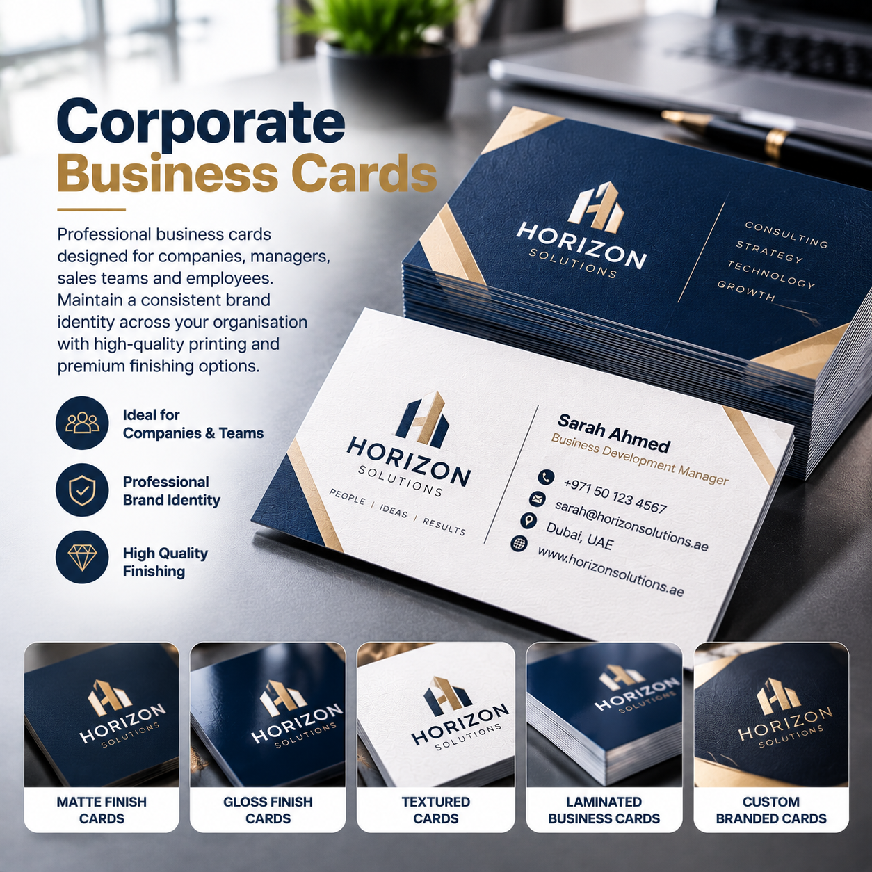 Corporate Business Cards