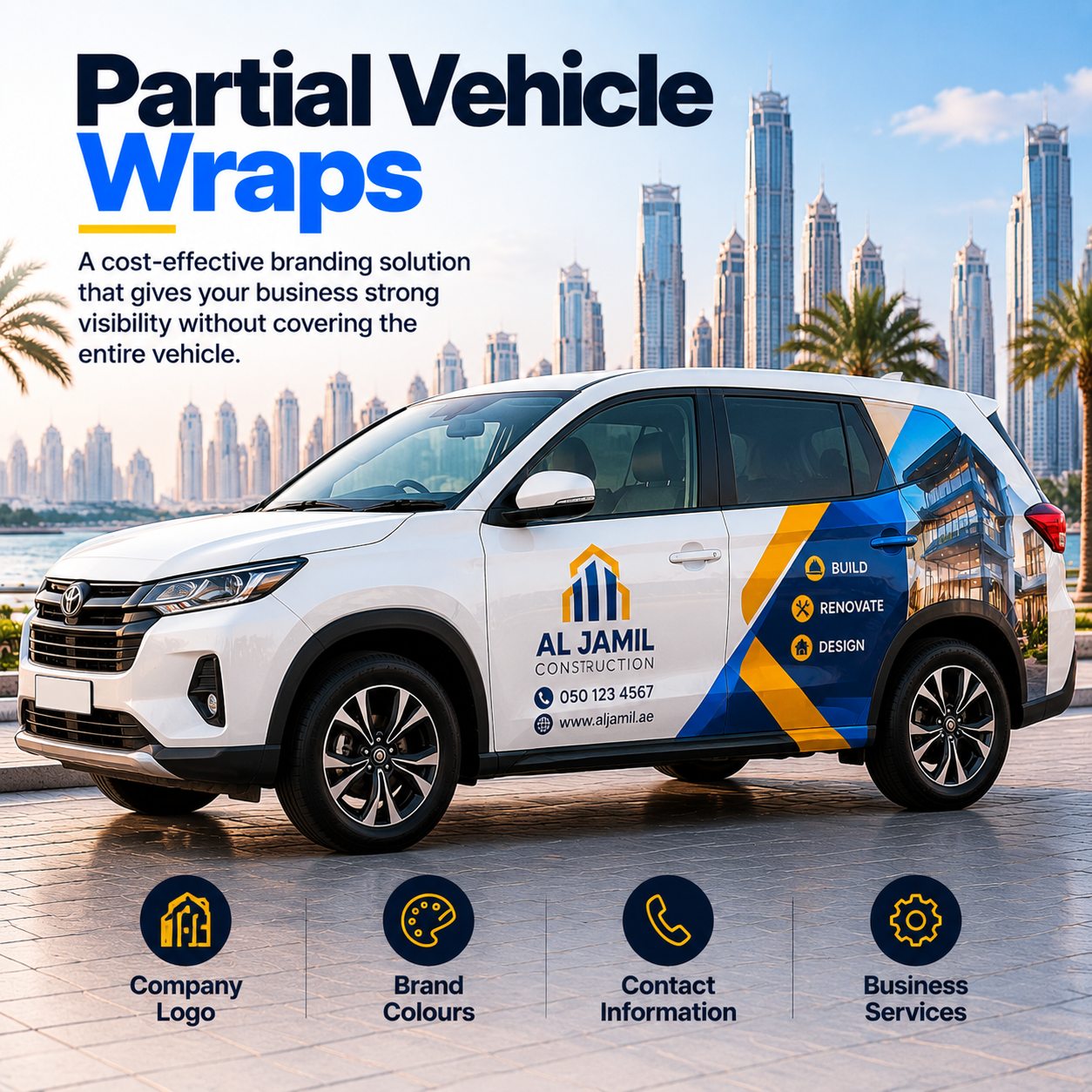 Partial Vehicle Wraps